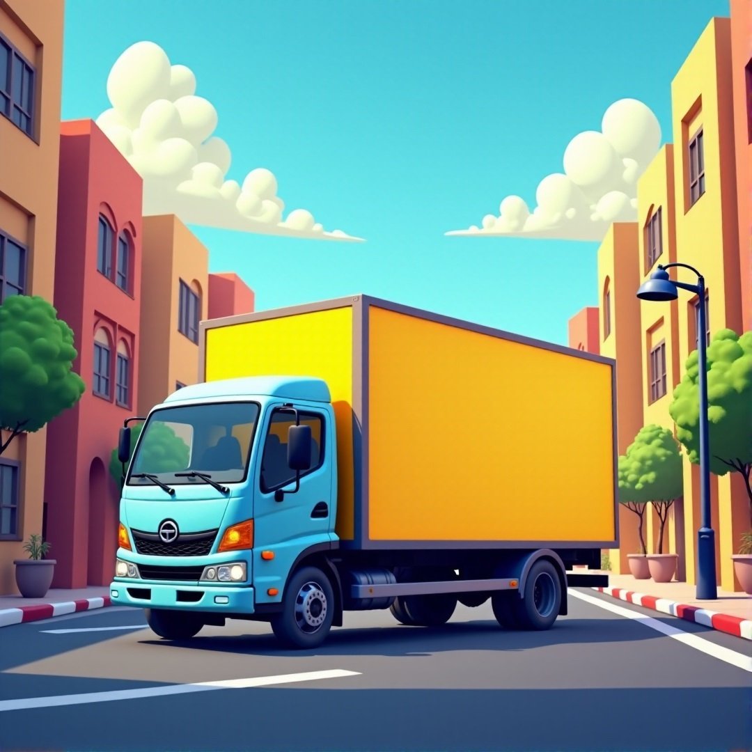 حملة إعلانية متنقلة لشركة النور